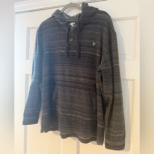 Vissla Descanso Hooded Popover Mens Sweatshirt Hoodie